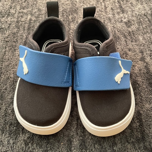 Puma el Rey canvas slip ons - Picture 1 of 5